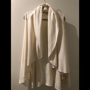 Off white warm cover up.